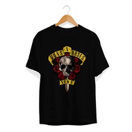 BAJU KAOS MUSIK GNR GUN AND ROSES - BAJU KAOS GUNS AND ROSES - KAOS BAND MUSIK GUNS N ROSES PREMIUM 