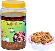 Rajasthani Swaad Lehsun Achar in Oil Indian Garlic Pickle | Pack of 400 Gram