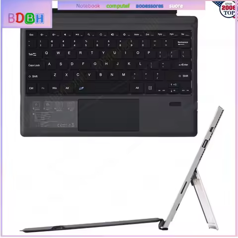 Wireless Keyboard Magnetic Type Cover Trackpad For Microsoft Surface Pro 7/6/5/4