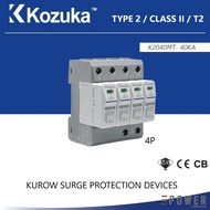 KOZUKA KUROW T2 AC SURGE PROTECTIVE DEVICE (SPD) 2P 4P 40KA