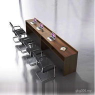 Institution Combination Table Chair Training Class School Conference Desk Double Long Table Desk Cou