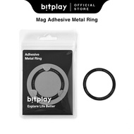 [Bitplay SG]- SG Magnetic Ring Sticker For All Phone Case Compatible Wireless Charger, Card Holder, 