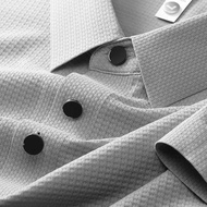 Ice Silk Polo Shirt Men's Polo Shirt Summer Business Polo Slim-fit T-shirt Short-sleeved Top Lapel Polo Short-sleeved T-shirt Fashion Men's Casual