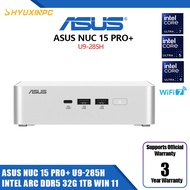 ASUS NUC 15 PRO+ SLIM U9-285H INTEL ARC DDR5 32G 1TB WIN 11PRO SILVER
