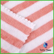 ⚓ ⨻ ➟ ❧ Hot sale Microfiber Bimpo towel cotton face towel makapal for adult and kids hand Stripe to