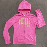 Hollister連帽T外套 粉紅色 女M號