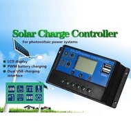 Good Manufacturer 12V/24V Auto Charger Controller Solar 10A 20A 30A Smart Panel Regulator Solar Cont