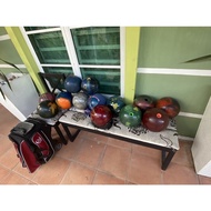 pelbagai jenis bola bowling(used)