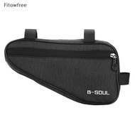 Fitow Bike Bicycle Bag Waterproof Triangle Bike Bag Front Tube Frame Bag Mountain Bike Triangle Pouch Frame Holder Bicycle Accessories FE