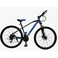 📢100% Siap Pasang📢 HTG 26" Inch Mountain Bike - 3x8 Speed