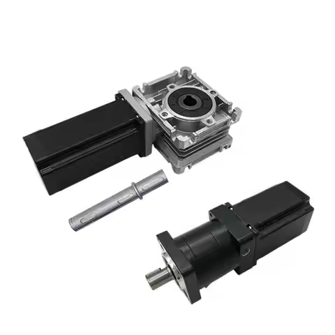 Nema34 86mm BLDC 350W-800W Brushless Motor Paired with 86mm Planetary Gearbox NMRV040 Worm Gear Gear