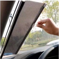 AUTOFun Car windshield sunshade foldable ultraviolet protective sunshade automatic retractable