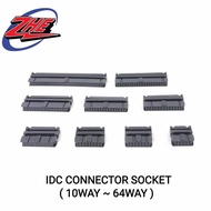 IDC CONNECTOR SOCKET ( 10WAY ~ 64WAY ) 2.54MM 2ROW IDC FEMALE CONNECTOR