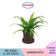 Toyogo GP-2930 - GP-2933 (Bundle of 3) RD Classic Flower Pot