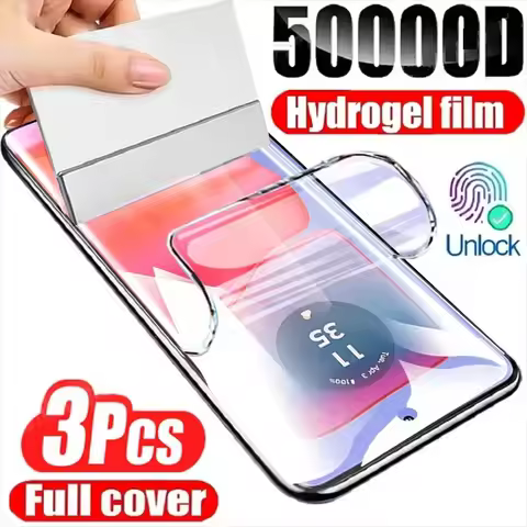 3Pcs Hydrogel Screen Protector For Motorola Edge 60 Fusion Edge 50 40 30 Ultra Plus Moto G85 G84 G75