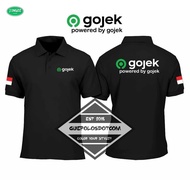 Baju Gojek Collared POLOSHIRT - Gojek powered collared shirt by Gojek - COOL Gojek POLO - GUEPOLOS -