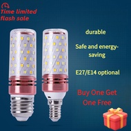 E27/E14 Screw Super Bright LED Corn Bulb, Three-Color Changing LED Candle Bulb for Home