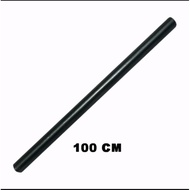 GANTUNGAN 1 inch pipe iron, 1 meter shelf pipe iron, clothes hanger pipe iron, black pipe iron, 1 me