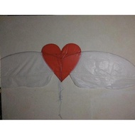 layangan love bersayap 2 meter dengan nama,siap terbang