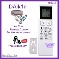 Compatible for DAikin Air Conditioner Remote Control TMB24A DAiKin Inverter Aircond Air Cond Remote