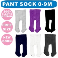 Legging Baby Newborn Stokin Sock Tight 0-18 Months Boy Girl Seluar Bayi Sarung Kaki Lelaki Perempuan