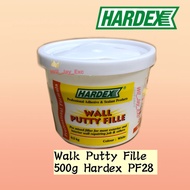 HARDEX PF28 500g WALL PUTTY FILLER for Wall Crack Gap Dempul Dinding Batu Plaster Partition White