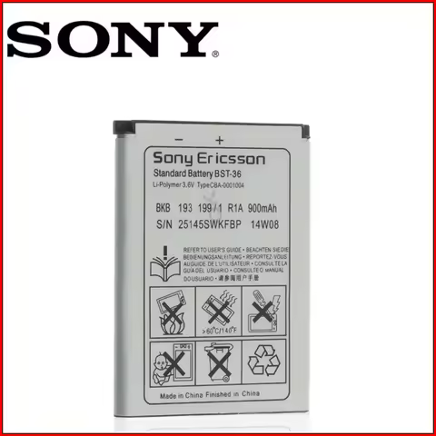 2pcs/lot Battery BST-36 780mAh For Sony Ericsson J300 K510i Z550a K310 J300C X0001 Z550C K320 K310i 