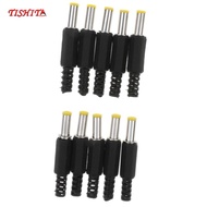 [Bilibili1] 10Pieces DC5525 Stromanschluss Plug 5.5mm*2.5mm Connector Adapter Black