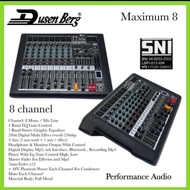Mixer audio dusenberg maximum 8 orginal mixer 8 channel dusenberg