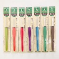Clover Amure Japanese Domestic Crochet Needle size 1.0mm - 10.0mm