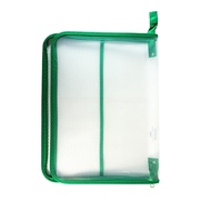 Zipper Bag BIG 7001 Green Transparent Zipper Bag (PCS)
