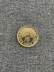 香港五仙銀仔 1977年 女皇頭