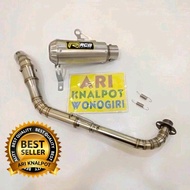 [COD]  KNALPOT RACING RCB KAPSUL ROAD RACE KOLONG FULL CACING BEBEK JUPITER GTX VEGA SMASH SUPRA SHO