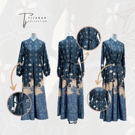 TIJARAH.co dress muslimah 3in1/BF friendly /jubah muslimah/jubah exclusive/dress muslimah/dress moden/printed