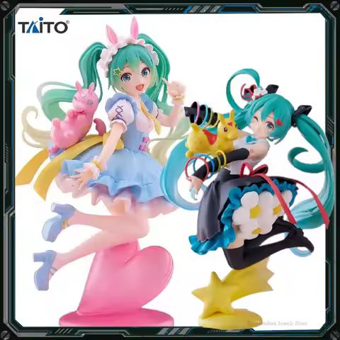 Taito Hatsune Miku Rody AMP Action Figurine Cute Cartoon Funny Fashion Girl Collection Desktop Decor
