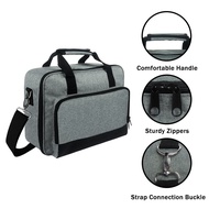 【Qiug Mall】-1 PC Nylon Projector Bag Multifunctional Tool Bag Home Projector Handbag Grey