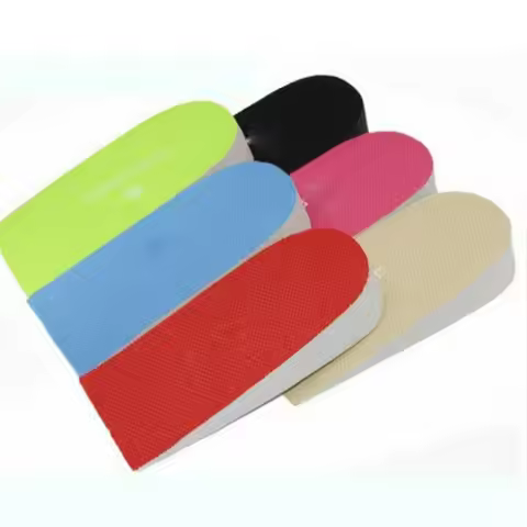 Invisible Height Increased Insoles Heel Pads Orthopedic Insoles Soft Anti-slip Foot Insoles 2.5cm Li