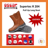 Oscar Safety Shoes Supertec R 204 Orange – Pull Up Long Boot