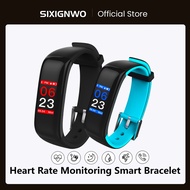SIXIGNWO Smart Bracelet Blood Pressure Heart Rate Monitor Watch Band Fitness Tracker Pedometer Waterproof Sports IOS Smartbands
