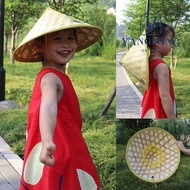 YANGYANG Party Sun Hats, Adjustable Sunscreen Natural Bamboo Hats, Fashion Summer Retro Farmer Caps 