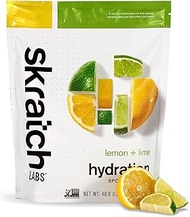 SKRATCH LABS Sport Hydration Drink Mix, Lemon Lime (46.5 oz, 60 Servings) - Electrolyte Powder Devel