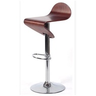 S/🔐Simple Solid Wood Bar Stool Bar Chair Chair Lift Bar Chair High Stool European Style SType Swivel Chair NRYK