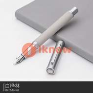 I Know Black Forest Fountain Pen Medium Nib Classic Retro Design Converter Gift Metal Pen Box Set St