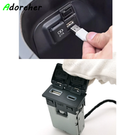 Dual USB TypeC PD Changer Phone Charing Adapt Cable For Toyota Camry Avalon Highlander Levin RAV4 Co