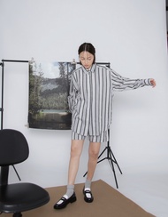 DOTLINEPLAIN / VACAY VIBES SHORTS แยกขายเฉพาะกางเกง