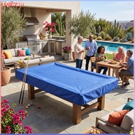 1qiwan-my Pool Table Cover Water Proof Oxford Fabric Billiard Protector Anti Scratch for Home Club B