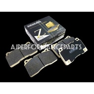 SUBARU WRX STI V789 VAG VAB BRZ ( BREMBO 4 POT ) DIXCEL TYPE Z 850°© PERFORMANCE FRONT BRAKE PAD 361