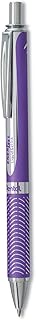 Pentel BL407VV EnerGel Alloy RT Retractable Liquid Gel Pen.7mm, Violet Barrel, Violet Ink