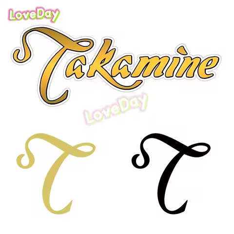Takamine’s Guitar Logo Sticker Decal Luggage Musical Instruments Personalized Vinyl Decorative Stick