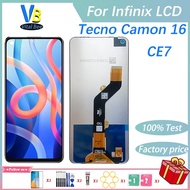 High Quality LCD For Tecno Camon 16 LCD Display Touch Screen Digitizer Assembly CE7 CE7j CE9h MZ-TEC